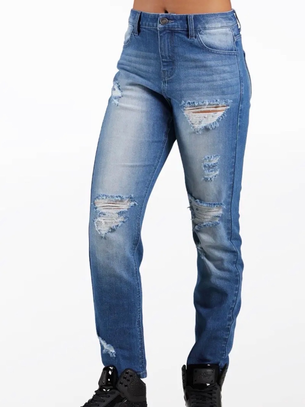 Weissman Slashed Boyfriend Jeans